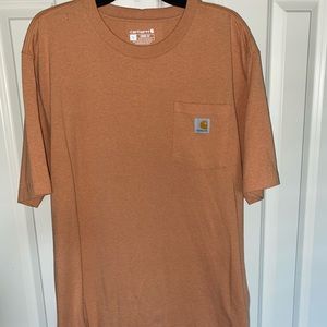 Orange Carhartt Loose Fit T-shirt